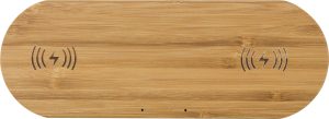 Bežični punjač od bambusa Tatum