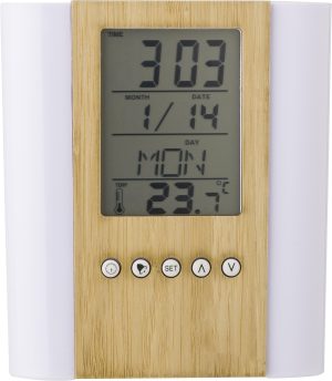 Držač za olovke od bambusa sa satom Hassan