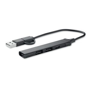 USB hub s 4 priključka 19 cm