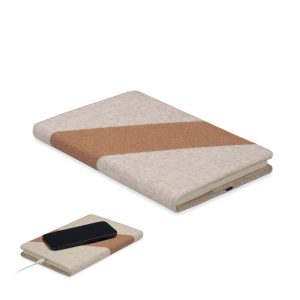 A5 bilježnica s punjačem od 15 W