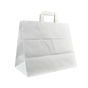Papirnata vrećica s ravnom ručkom DU 16 š32 x d17 x v27 cm