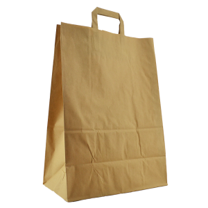 Papirnata vrećica s ravnom ručkom DU 18 š32 x d16 x v45 cm