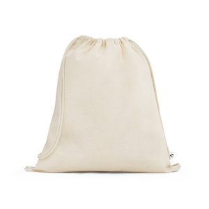 BELIZE. Vrećica s vezicama od 100% organskog pamuka (140 g/m²)