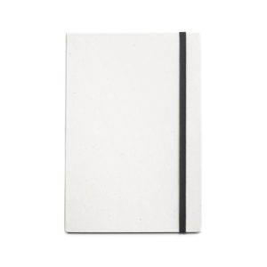 MILKY. Bilježnica A5 izrađena od recikliranih kutija za mlijeko sa stranicama na linije