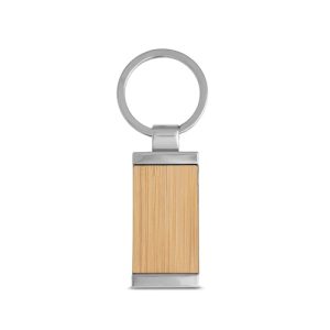 HOMER. Pravokutni privjesak za ključeve od bambusa