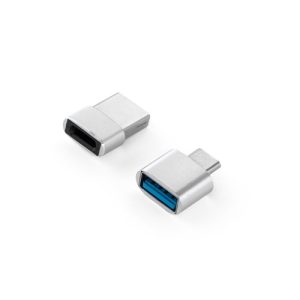 MINSKY. Set od 2 aluminijska USB-A / USB-C adaptera