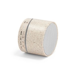 RE-LINEU. 3W prijenosni zvučnik s trajanjem baterije od 4h30m od slamnatih vlakana i recikliranog ABS-a (100% rABS)