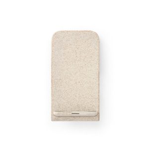 ENGLERT. Držač za pametni telefon sa superbrzim bežičnim punjačem od 10 W od recikliranog ABS-a (100% rABS) i pšeničnih vlakana