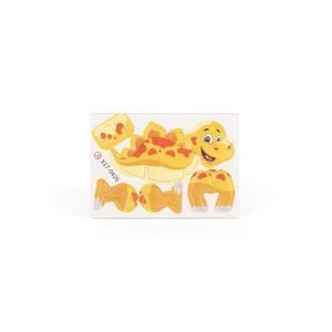 DINOSAURUS. 3D puzzle od papira i EVA u obliku dinosaura