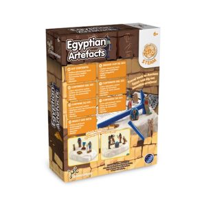 Ancient Egypt Excavation Kit III. Edukativna igra isporučuje se s poklon vrećicom od kraft papira (115 g/m²)