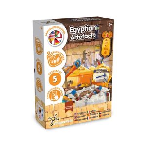 Ancient Egypt Excavation Kit IV. Edukativna igra isporučuje se s poklon vrećicom od netkanog materijala (80 g/m²)