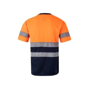 VL BRAHMA. Dvobojna tehnička bird-eye majica (140g/m²), od poliestera (100%)